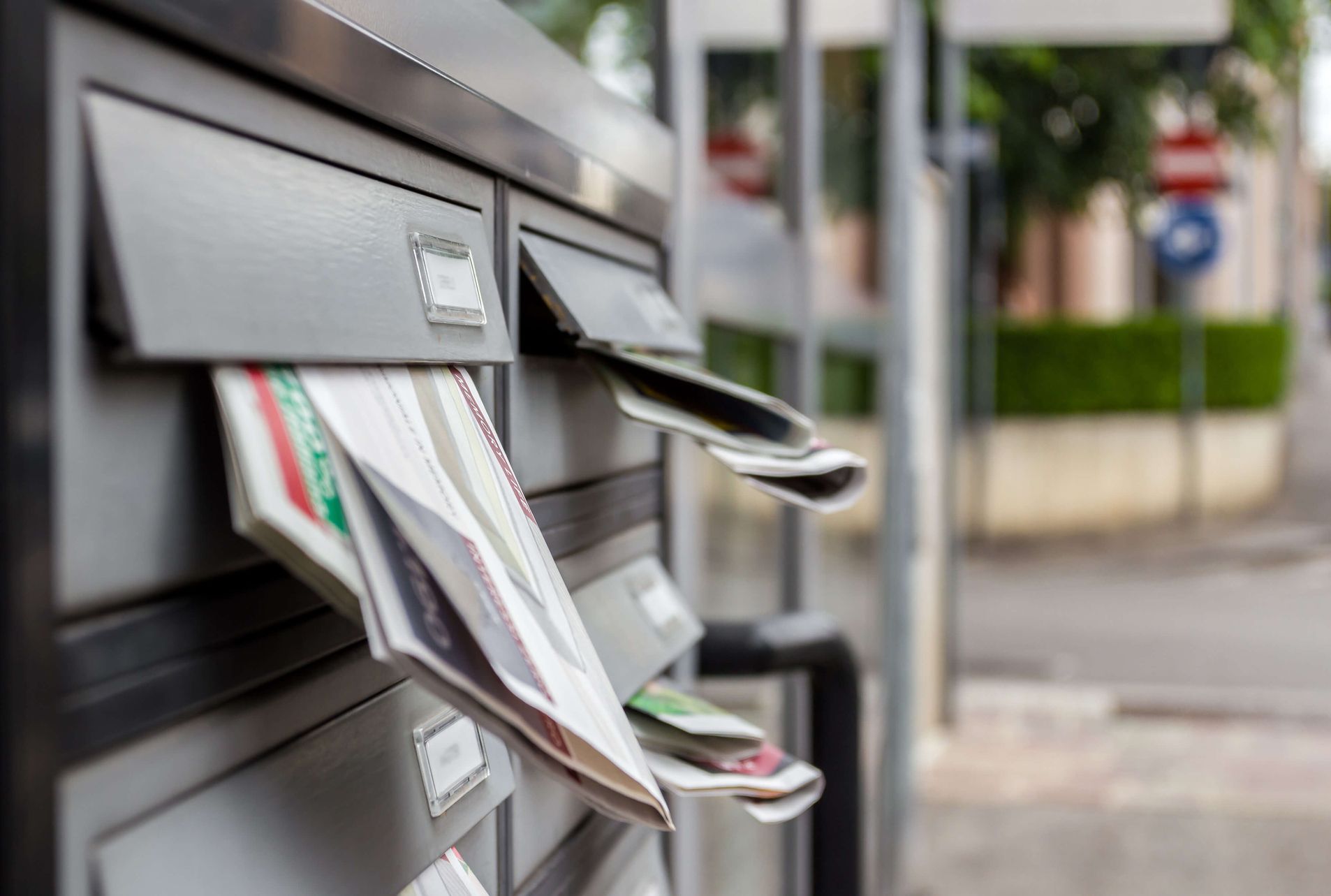Briefkasten Werbung